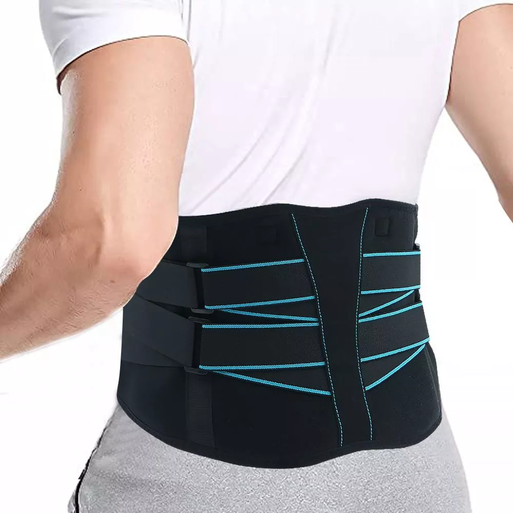 Gwasg Anadladwy Cefnogaeth Meingefnol Brace Cefn Isaf ar gyfer Sciatica