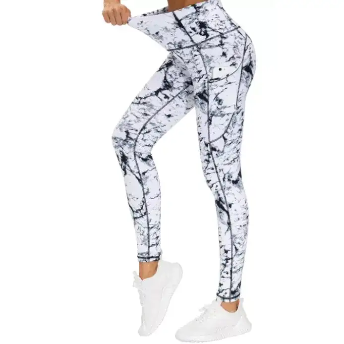 Legins Yoga Gwasg Uchel