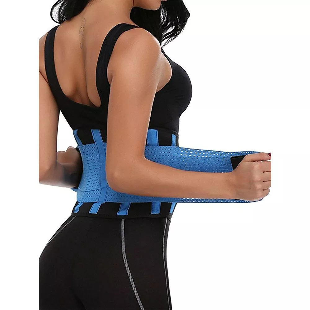 Hyfforddwr Cefnogi Waist Chwys