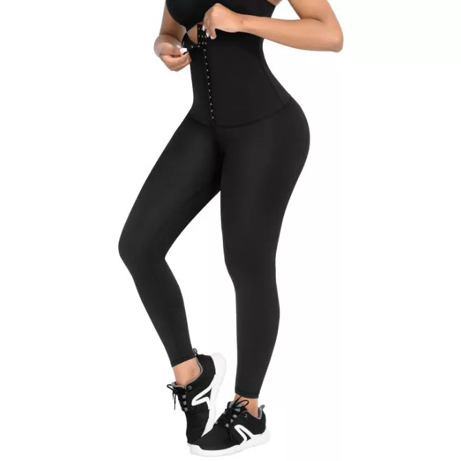 Legins Ioga Neoprene Waist Uchel Merched